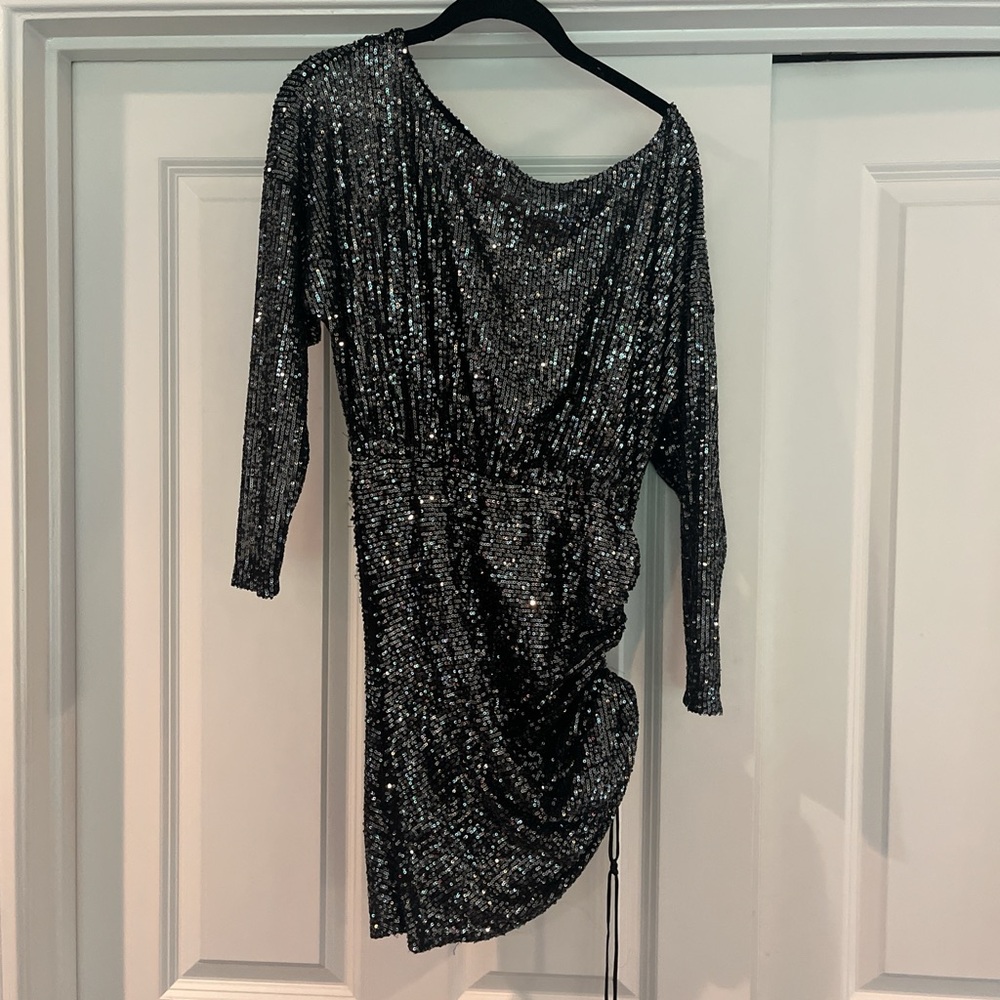 Free people sequin mini dress